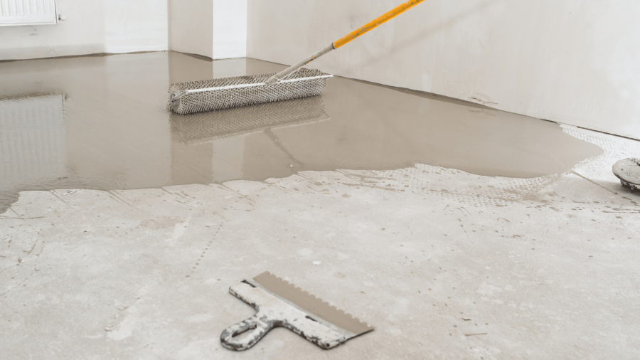 what is a screed floor