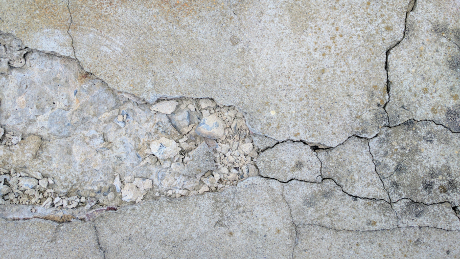 Cracked Concrete