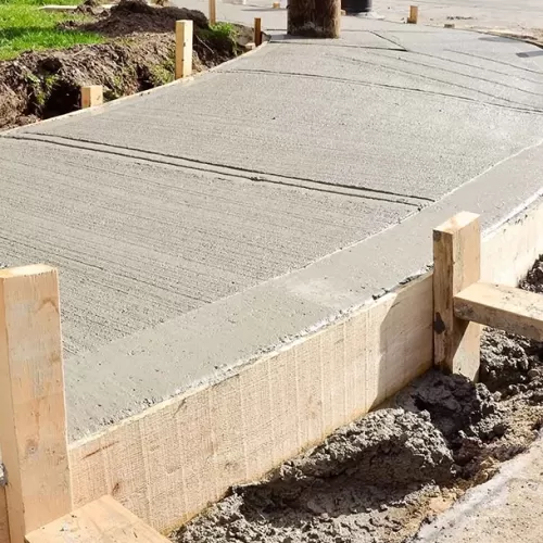 Local pathway built by GB Concrete & Path