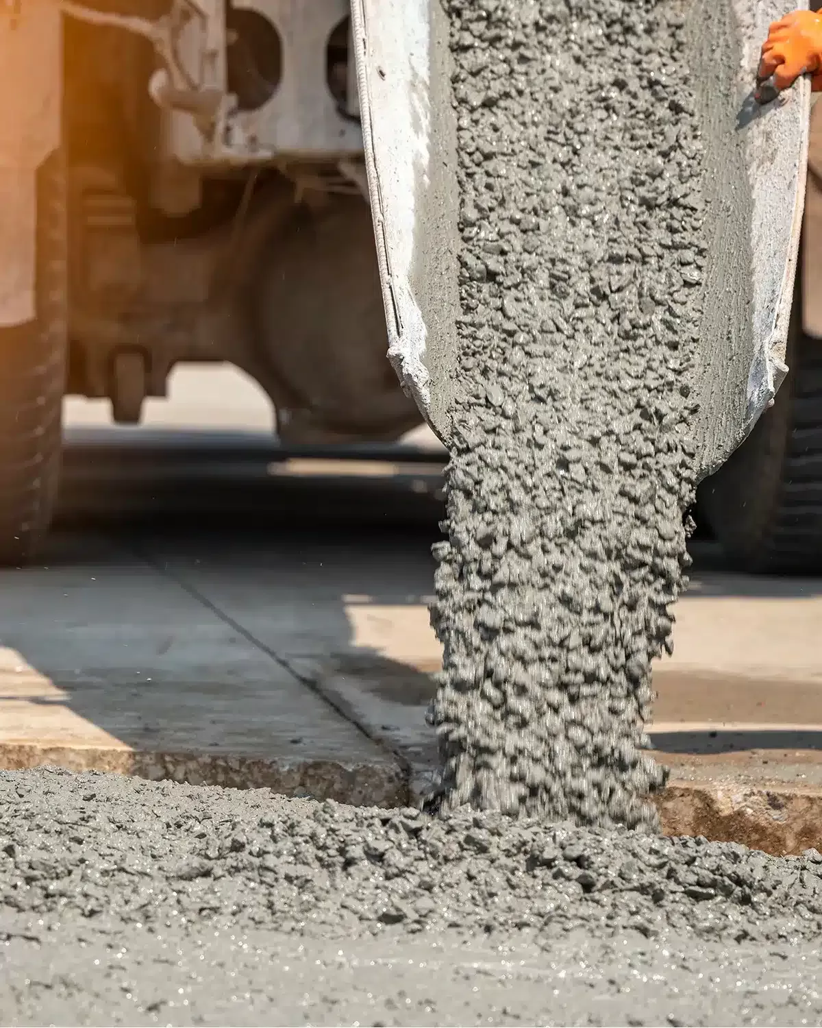 Ready mix concrete in Coventry.