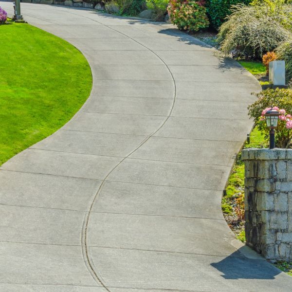 concrete driveways