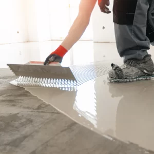 Screed Without Fibres ensures smooth surfaces