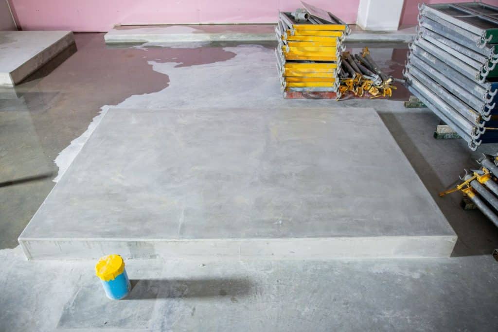 concrete slab sealing