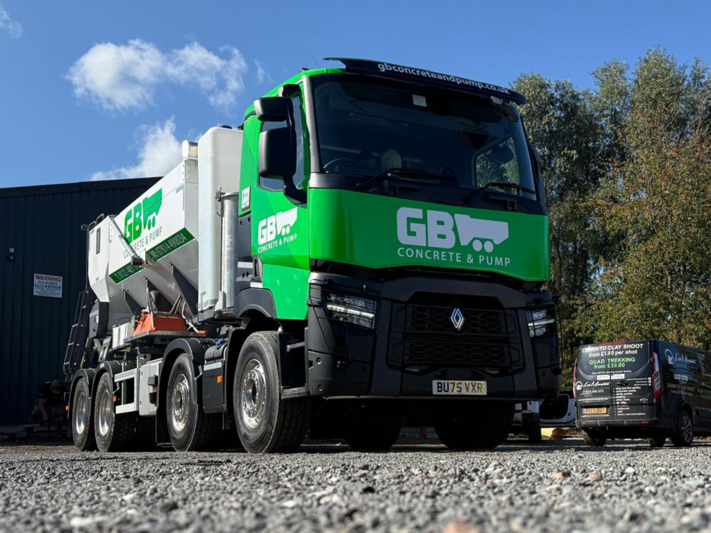 new gb concrete truck